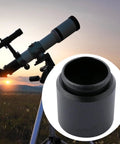 Sturdy Aluminum 1.25 Inch To C To CS Interface Telescope Eyepiece Adapter Mount Converter with telescope in background
