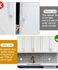 Comparison showing 4 Pack Stainless Steel Invisible Hinges For Doors And Cabinets With 180 Degree Hidden Cross And Swing Hinges in use.