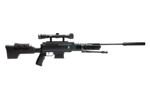 Heavy Hitting.22 Pellet Sniper Airgun With Scope Break Barrel 1,250 FPS Quiet And Deadly Accurate For Target Practice And Hunting