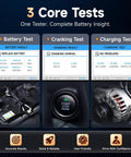 BT705Plus Car Battery Tester 24V 12V Load Tester And Alternator Tester For Fast, Accurate Battery Health Checks Even On Nearly Dead Batteries Built For Pros And DIYs Who Want Fast Results, Clear Readings, And Dependable Performance. 3 core tests: battery, cranking, charging