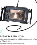 HD Camera Probe For VS80 Videoscope 5.5mm 1m Long High Definition Imaging 1280x720 90 Degree Field Of View IP67 Waterproof