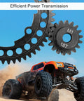 RC Spur Gear Set 54T 18T Pinion for Traxxas X Maxx XO1 Revo 2.0 VXL, truck and gear detail, efficient power transmission