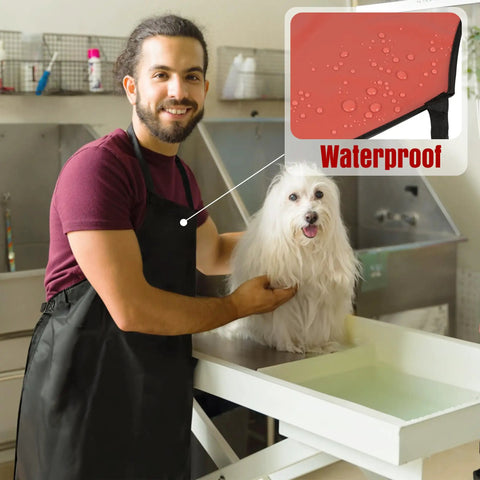 Extra Long Waterproof Vinyl Apron With Adjustable Neck Strap And Long Waist Ties For Cooking Grilling Baking And Cleaning A Real Go To Kitchen Accessory For Messy Home Cooks And Pros