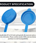 Durable Windshield Washer Fluid Cap Replacement For Nissan Titan Maxima G20 G35 And Infiniti Models OEM Style Reservoir Cap With Easy Install No Hassle Portable Wiper Fluid Cap Ideal For Altima Sentra FX QX56 And More