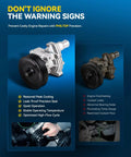 Premium Engine Water Pump Replaces Aw4126 For Ford Focus Escape Fusion Flex Hybrid Mazda 3 2003 To 2022 2.0 2.3 2.5L Engines displayed.