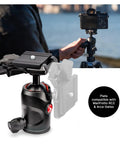 Befree Advanced Camera Tripod With Lever Closure Beefs Up Your Travel Kit With Lightweight Aluminum Build And Ball Head