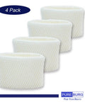 Four Pack Humidifier Wick Filters Made To Fit Honeywell HAC-504 Series And Filter A in white mesh design