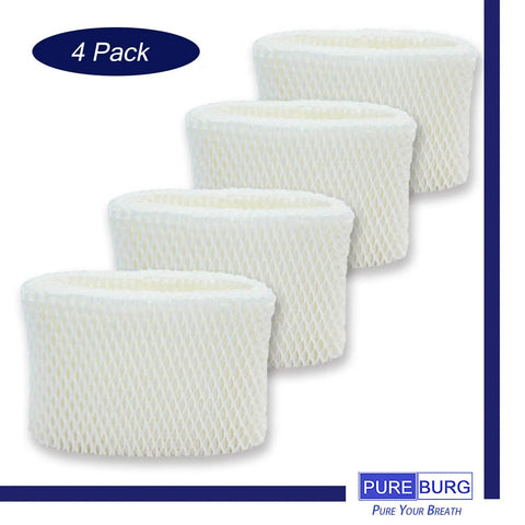 Four Pack Humidifier Wick Filters Made To Fit Honeywell HAC-504 Series And Filter A in white mesh design