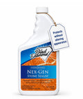 Nex Gen Natural Stone Penetrating Sealer bottle with label, 32 oz, for granite, marble, travertine, limestone, concrete surfaces.