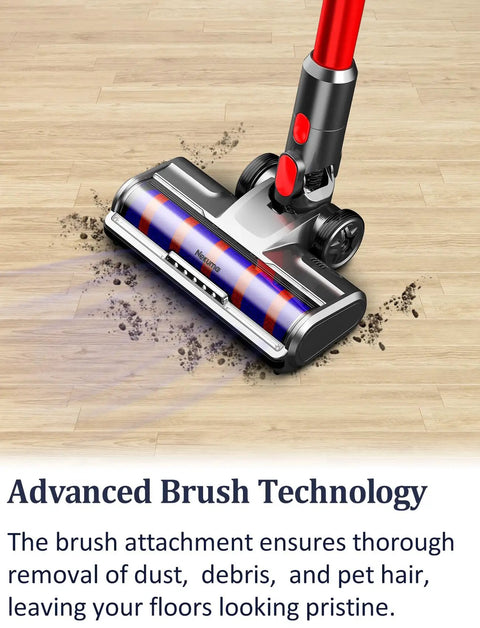 Cordless Vacuum Floor Attachment Kit For V7 V8 V10 V11 V15 Handheld Vacuums with LED lights cleaning hardwood floor