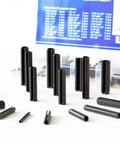 120 Piece Roll Pin Set In Heat Treated Spring Steel With Ten Diameters And Eleven Lengths Pro Grade Slotted Pin Assortment In Durable PP Storage Case For Fast Access And Easy Identification