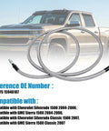 Tough as Nails Stainless Steel Braided Fuel Line Quick Fix Kit Replaces 819-875 Qff0004ss with detailed connector view.