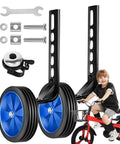Bicycle Training Wheel Kit With Heavy Duty Support Bracket And Adjustable Wheel Design For Safe Home Practice Kid Friendly