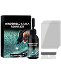 Windshield Crack Repair Kit Do It Yourself Glass Repair Solution Quick Fix For Home Roadside And Auto Shop Use Three Step Process