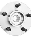 Two Pack Front Wheel Hub Bearing Assembly For Jeep Cherokee 1999 2001 And Wrangler TJ 2000 2006 With Five Lug Non ABS Built Tough