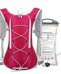 12L Hydration Backpack with 2L Water Bladder for Men and Women, Ultra Lightweight Water Pack, Reflective and Adjustable Straps