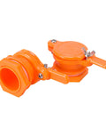 Two Pack Nylon Honey Gate Valves For Five Gallon Buckets Heavy Duty Food Grade Tap For Honey Extraction Equipment Fits Honey Extractor With Stainless Steel Wing Nuts Yellow