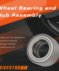 Front Wheel Hub Bearing 510061 Fits 2000 2006 Nissan Sentra, 2002 2007 Mitsubishi Lancer ES showcased with features.