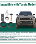 18195 CV Axle Bearing Puller Seal Kit Fits Toyota 4runner Tacoma And FJ Cruiser 2003 To 2018 For 8 Inch Clamshell Setups Seal Sizes 90311 47013, Toyota SUV kit parts