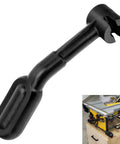 Built Tough Table Saw Rail Lock Lever Replacement Replaces Part Number 5140032-23, black lever for DeWalt table saws.