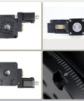 High Precision Electric Rotating Stage With 360 Degree Travel And 100 Millimeter Diameter Optical Platform Bearing Scale