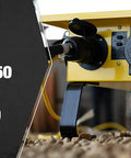 Heavy Duty Portable Temporary Power Box With Six 5-20R Receptacles And Reliable GFCI Protection Built Like A Tank With 14 Gauge Steel For Demanding Jobsite Projects displaying power connections and specifications.