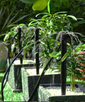 Adjustable Irrigation Drippers 360 Degree Water Flow Drip Emitters for 4 7mm Tube PE Pipe in garden setup