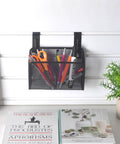Must Have Wall Mounted Pencil Holder With Slatwall J Hooks Stationery Organizer for markers, pencils, and erasers on wall