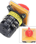 Forward Reverse 3 Phase Milling Switch Rock Solid Rotary Universal Changeover Selector for milling machines, metal and plastic construction