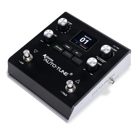 VX5 Vocal Effects Pedal With Antares AutoTune Real Time Pitch Correction Retune Speed And Humanize Controls on white background