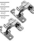 Beefy Heavy Duty Stainless Steel Trap Door Gate Hinges 180 Degree Swing Weld On Mount For Square Tube Gates 2 Pack