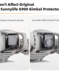 Quick-Release Gimbal Bumper For NEO Drone with Anti-Collision Full Gimbal Protection, showing compatibility with two gimbal protectors