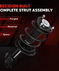 Front Quick Struts Assembly Pair For Toyota RAV4 2006 Through 2012 2.4L L4 And 2.5L L4 Models 4WD AWD FWD Shocks Absorbers Replacement Upgrade
