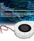 Beefy 12V Brushless Blower Fan Delivers 62.49 CFM At 5500 RPM With Dual Ball Bearings for electronics and data center cooling