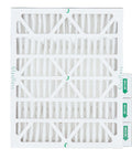 MERV 10 Pleated 4 Inch HVAC Air Filter 20x25x4 Nominal, Actual Size 19.5 x 24.5 x 3.75 Inches, Box Of 4 for homes