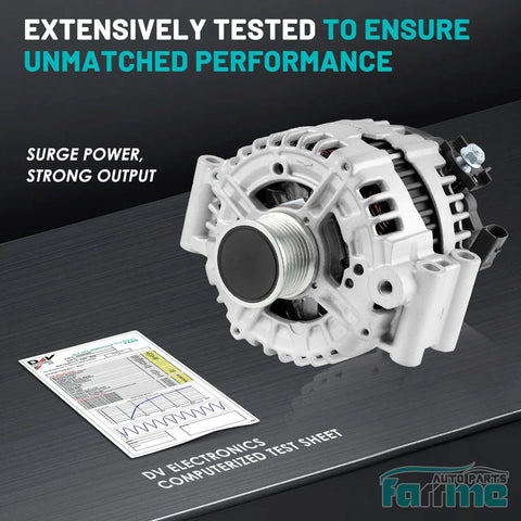 Beefy 180 Amp High Output Replacement Alternator for BMW 135i 335d 335i xDrive 335is 335xi 535i 535i xDrive 535xi