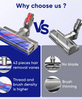 Anti Tangle Vacuum Attachments Head Replacement Parts For Cordless Vacuum Cleaners V7 V8 V10 V11 V15 And SV Series comparison