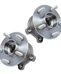Rear Wheel Bearing and Hub Assembly Kit Two Piece Compatible with Ford Escape 2013 to 2019 AWD and Lincoln MKC 2015 to 2019 AWD and FWD Including Black Label Select Reserve Models Driver and Passenger Sides.