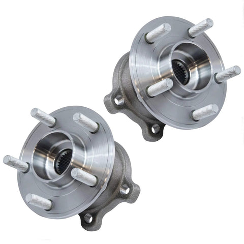 Rear Wheel Bearing and Hub Assembly Kit Two Piece Compatible with Ford Escape 2013 to 2019 AWD and Lincoln MKC 2015 to 2019 AWD and FWD Including Black Label Select Reserve Models Driver and Passenger Sides.
