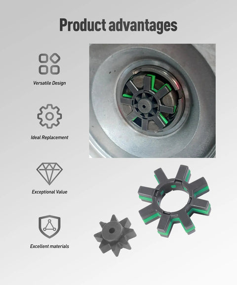 Heavy Duty Steering Wheel Repair Kit For Electric Power Steering Motor Shaft Rubber Damper OEM 4525428040 4525328130 showing versatile design and materials.