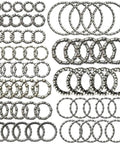 Bike Ball Bearing Retainer Kit 60 Pieces Nine Size Set For Headset Crank And Wheel Repairs Includes 4 Mm To 8 Mm Ball Diameters