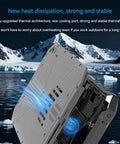 Knucklebuster Proof Rugged 7 Inch Industrial Tablet With Windows 11 Pro showing upgraded rear cooling port for heat dissipation.