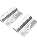 Frameless Shower Door Top Roller Bracket With Three Quarter Inch Bearing Roller Aluminum Frame For Quarter Inch Glass Panels Chrome Plated Finish Delivers A Smooth Sliding Motion And Easy Adjustments For Tough As Nails Shower Enclosures, shown with roller