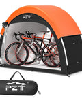 Upgraded Bike Tent With Rain Cover For Outdoor Storage Portable Bike Shed Fits 2 To 3 Bikes Heavy Duty 210D Oxford Shelter