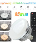 85W LED bulb and remote control from 20 Inch Octagonal Softbox Lighting Kit With Dimmable 85W LED Bulb 3000K To 6500K Remote Control And 25 To 60 Inch Tripod Stand For Photography Video YouTube Portraits Vlogs Creator Friendly