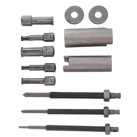 Heavy Duty 9 To 23mm Motorcycle Bearing Puller Internal Extractor Tool Kit High Strength Steel Build For Durable Service Ensuring Even Force Distribution During Removal Process To Protect Frame Integrity And Engine Block For Pro Shop Mechanics, steel parts