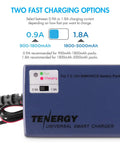 Smart Battery Charger for NiMH NiCd RC Batteries 7.2V to 12V 6S to 10S Fast 0.9A or 1.8A Charge close-up view