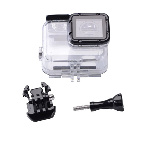 Rugged Replacement Waterproof Housing For GoPro Hero 5 6 7 Black Deep Dive Ready Up To 147 Feet 45 Meters Easy Lens Swap Insertion
