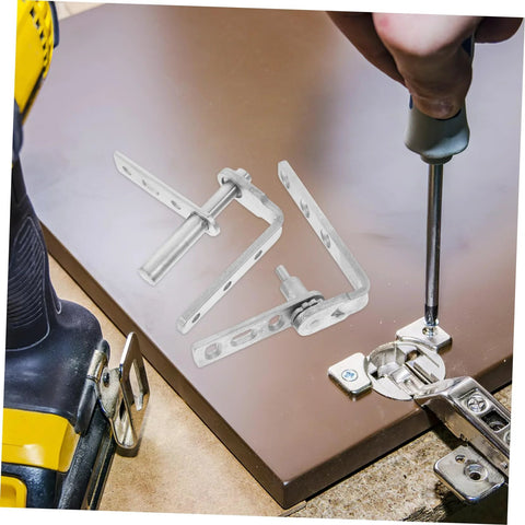 Installing Hidden Door Hinges With Automatic Rebound For Concealed Bookcase Doors Stainless Steel Heavy Duty Pivot Hinges