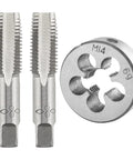 Workhorse M14 X 1.5 Tap And Die Set For Quick Thread Repair And Tapping In DIY And Pro Machining Right Hand Metric Tools